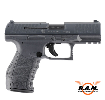 Walther Schreckschusspistole PPQ M2 cal. 9 mm P.A.K. - Tungsten Grey (Auslaufartikel)