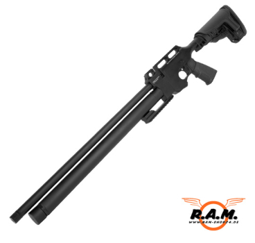 Preview: Reximex Druckluftgewehr (Pressluft) Reximex Force 1, 4,5mm, PCP, schwarz