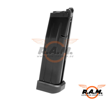 Preview: WE Ersatzmagazin Hi-Capa 5.1 GBB, 31 Schuss