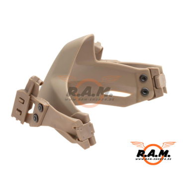 Preview: FMA Halbmaske II für Fast Helme, Desert