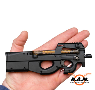 Preview: GOATGUNS Miniatur Modell FN P90, schwarz (Set)