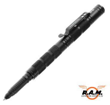 Preview: Perfecta Kubotan TP III, Alu Kugelschreiber mit LED-Lampe