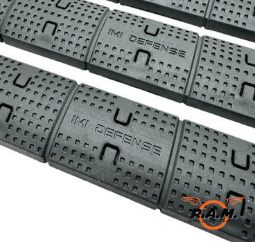 Preview: IMI Defense Polymer 1913 Picatinny Rail Cover – 4er Set, rutschfest, zuschneidbar