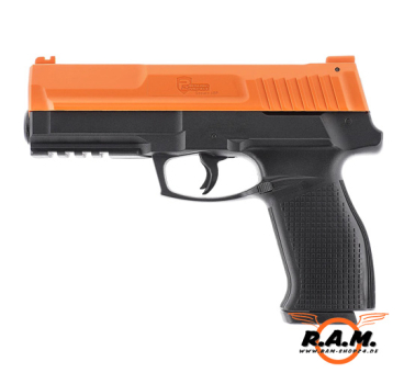 Preview: Umarex P2P Secure 68P Pistole Set, cal. .68, CO2, orange