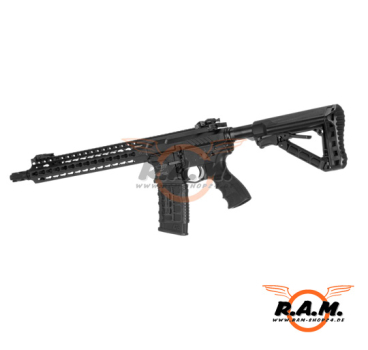 G&G Airsoft Sturmgewehr CM16 E.T.U. SRXL 0.5J, schwarz
