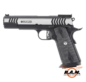 Softairpistole Ruger SR1911 Competition, 6mm BB, CO2, BB Two-Tone-Finish