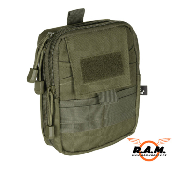 EDC Molle Tasche, Mehrzwecktasche, oliv