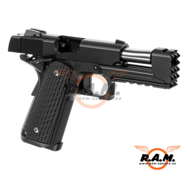 Airsoftpistole Tokyo Marui Strike Warrior 6mm GBB, 28 Schuss