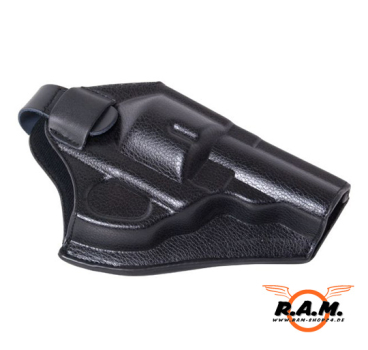 Preview: ASG Dan Wesson Gürtelholster Schwarz für 2,5" & 4" Revolver