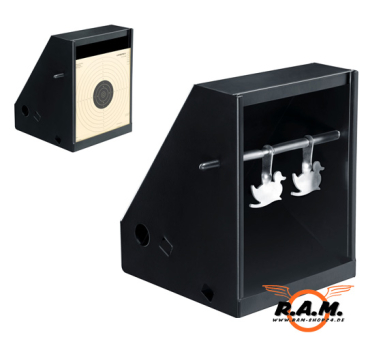 Preview: Umarex Perfecta Kugelfangkasten 17 x 17 cm mit Pendelzielen