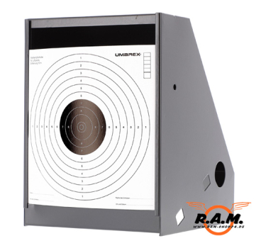 Preview: Umarex Perfecta Kugelfangkasten 17 x 17 cm mit Pendelzielen