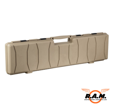 robuster Waffenkoffer, 120cm x 34,5cm x 12,5cm, khaki