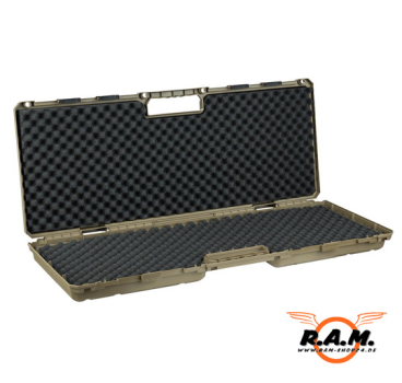 Preview: robuster, stoßfester Waffenkoffer, 88cm, green
