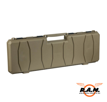 Waffenkoffer 100 cm – stoßfest, IP55 & Schaumstoffeinlage, green