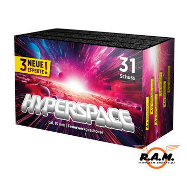Umarex Hyperspace – 15 mm Pyrotechnik-Sortiment, 31 Stück
