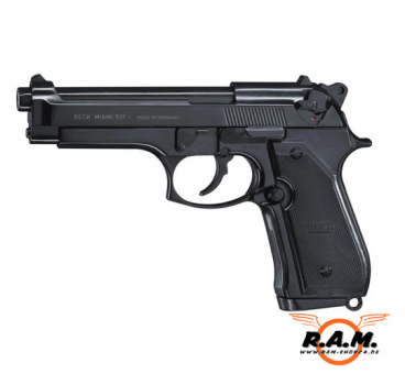 Reck Miami 92 F, 9mm P.A.K., schwarz