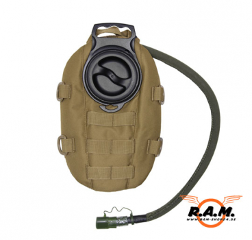 Molle Trinksystem, 1,5l, coyote