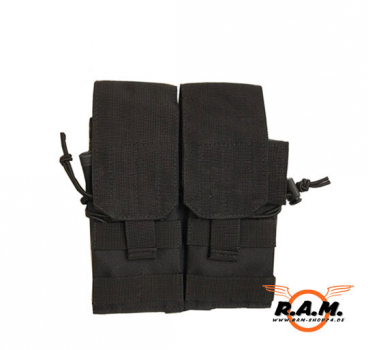 SOLIDCORE - M4 Magazintasche in schwarz für bis zu 4x M4 Magazine
