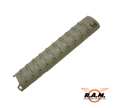 MILSIG/VALKEN M17  Rail Cover (Plastic), Desert Tan, 4er Set