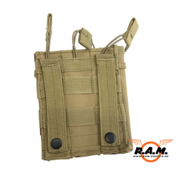 Molle Pistolen Magazintasche dreifach in Coyote von SOLIDCORE