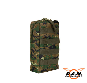 Große Molle Tasche stehend in Digital Woodland