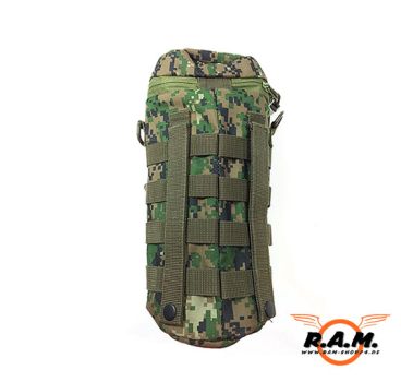 BIG HP / CO2 MOLLE Flaschentasche Deluxe Marpat/ Digital Woodland SOLIDCORE