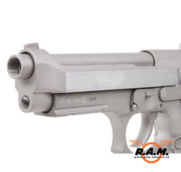 Swiss Arms SA92 Fullmetal cal. 4.5mm BB (.177), silber