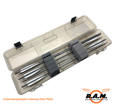 MTM Crossbow Bolt Case 62 x 15 x 8cm, smoke