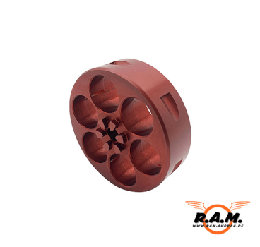 HDR50 Alu Tuning Trommel Tactical Rot matt cal. 0.50 **LIMITED EDITION**