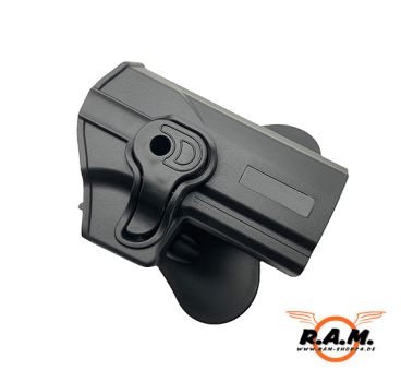Sig Sauer P320 Paddle Rotations Holster, Schwarz