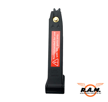 Ersatzmagazin für Airsoftpistole GLOCK 17, Gen4, 6mm BB, CO2