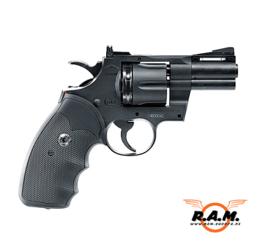 Colt Python 2,5", Cal. 4.5mm BB / Diabolos, Schwarz