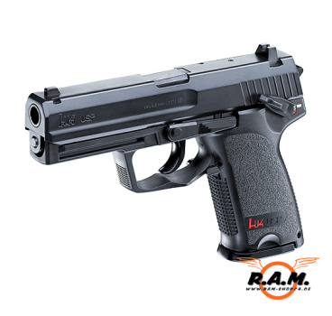 Luftpistole Heckler & Koch USP cal.4,5mm (.177) BB, schwarz