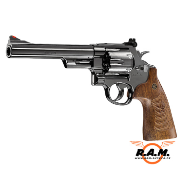 Luftdruck Revolver Smith & Wesson M29 6,5" cal.4,5mm (.177) Diabolo, titan