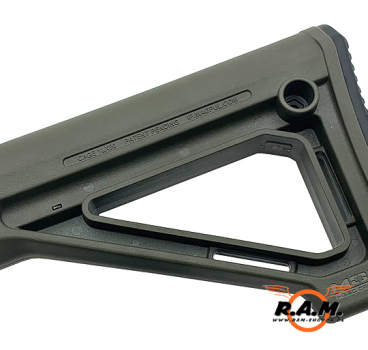 Magpul - MOE Fixed Stock Mil Spec, OD (oliv)