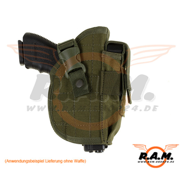 Gürtel Holster Oliv (Invader Gear)