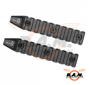 Ares Keymod 4.5" Schiene 2er Pack, schwarz