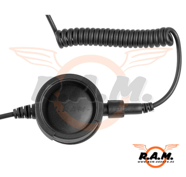 Bow-M Evo K, Tactical Military Headset mit drehbarem Mikro (L/R)