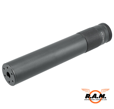 UMAREX Schalldämpfer SD4 für Luftgewehre (14mm, 1/2" x20 UNF Gewinde)