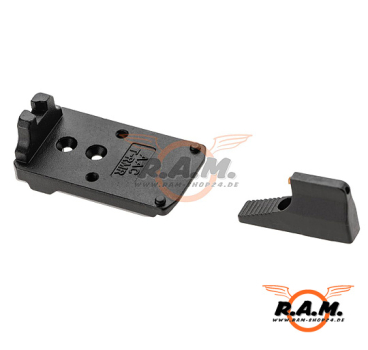 Action Army AAP01 Stahl RMR Adapter inkl Front Sight