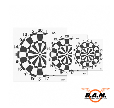 Zielscheibe Face Dart 60cm, 10 Stück