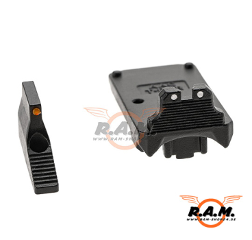Action Army AAP01 Stahl RMR Adapter inkl Front Sight