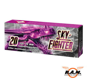 Umarex Sky Fighter 15mm 20 tlg. Feuerwerk, silber leuchtender Lichtschweif