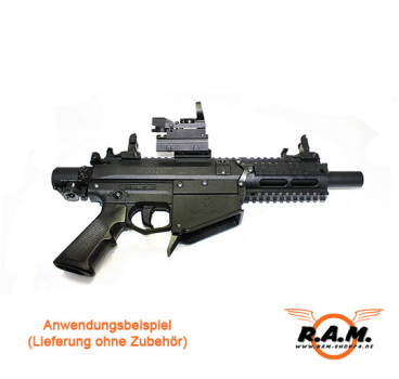 Offset Sight Rail Montage 45 Grad abgewinkelt DELUXE SOLIDCORE