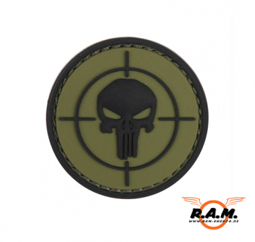 3D - Punisher Visier Patch (GRÜN)