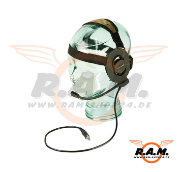 Z-Tactical Elite II Headset, Foliage Green/OD