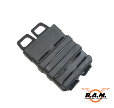 TM4 SOLIDCORE Molle Mag Pouch deluxe in schwarz