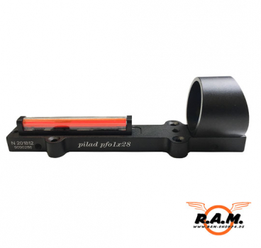 Red Dot Fiber Sight für Shotgun Rippe 5,5-10mm