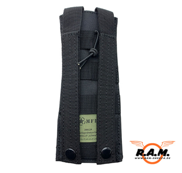"MOLLE" Funkgerätetasche / Flaschentasche in Schwarz