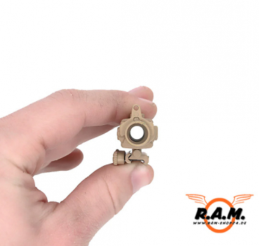 GOATGUNS - Miniatur 4x-Scope, Coyote